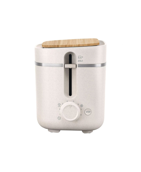 Philips | Toaster | HD2640/10 Eco Conscious Edition | Power 830 W | Number of slots 2 | Housing material 100% Bio-based plastic 