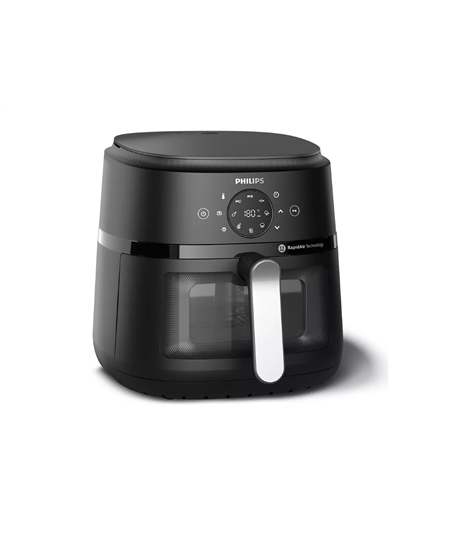 Philips NA231/00 Airfryer, 1700 W, Pan volume 6.2 L, Black, Silver | Philips Airfryer | NA231/00 | Power 1700 W | Capacity 6.2 L