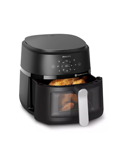 Philips NA231/00 Airfryer, 1700 W, Pan volume 6.2 L, Black, Silver | Philips Airfryer | NA231/00 | Power 1700 W | Capacity 6.2 L