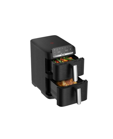 Tefal EY7528E0 Easy Fry Crispy Stack Double basket Airfryer, 10 L