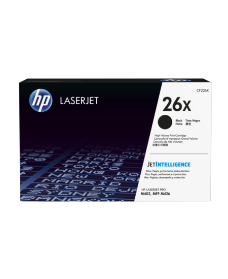 HP 26X (CF226X) Lazerinė kasetė, Juoda