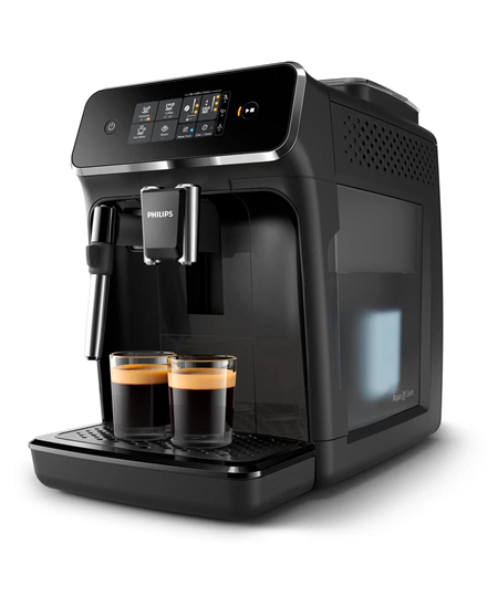 Philips Coffee maker | EP2225/10 2200 Series | Pump pressure 15 bar | Built-in milk frother | Fully Automatic | 1500 W | Black