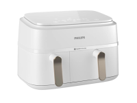 Philips Double basket Airfryer | NA353/10 3000 series | Power 2750 W | Capacity 9 L | Rapid Air Plus | White
