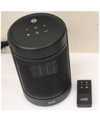SALE OUT. Mill Ceramic Fan Heater 1500 W, 2 heat settings, 4 modes, LED display, Timer, Remote control, Black | Mill FH1500BLACK