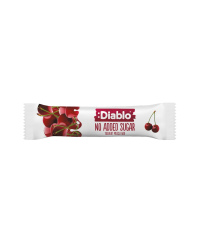 Musli batonėlis su vyšnių skonio jogurtu, DIABLO, be pridėtinio cukraus, 30g