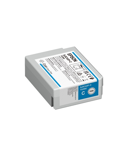 Epson SJIC42P-C (C13T52M240) Rašalinė kasetė, Žydra