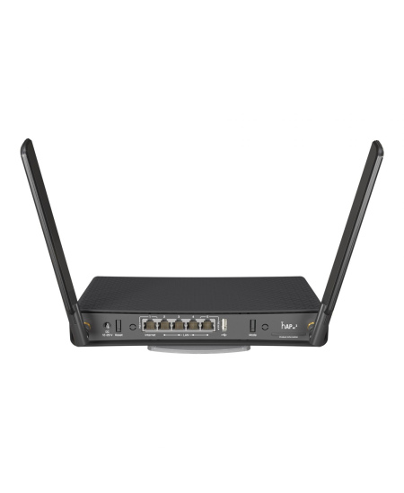 MikroTik Wireless Router HAP AC3 802.11ac, 300+867  Mbit/s, 10/100/1000 Mbit/s, Ethernet LAN (RJ-45) ports 5, Antenna type 2xExt