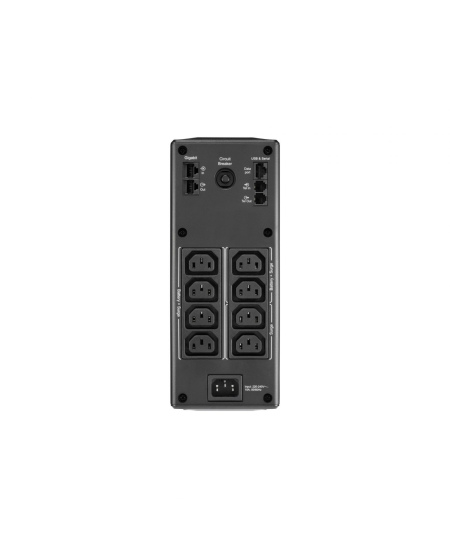Schneider Electric APC Back-UPS Pro, tower, 230V, 8x IEC C13 outlets, AVR, LCD, user-replaceable battery | BR1300MI | 1300 VA | 