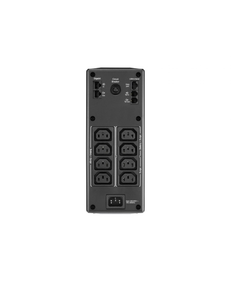 Schneider Electric APC Back-UPS Pro, tower, 230V, 8x IEC C13 outlets, AVR, LCD, user-replaceable battery | BR1300MI | 1300 VA | 