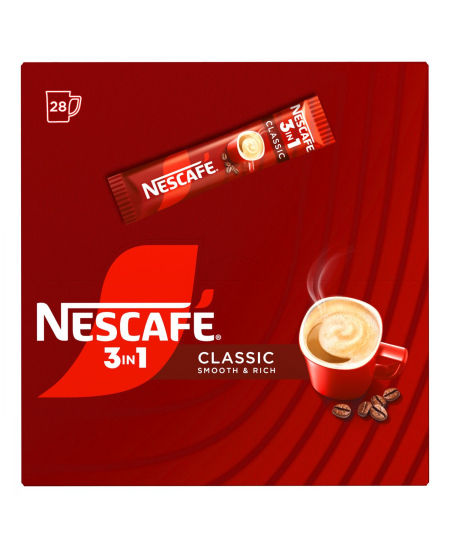 NESCAFE CLASSIC kavos gėrimas 3 in1 (28*5,15g)