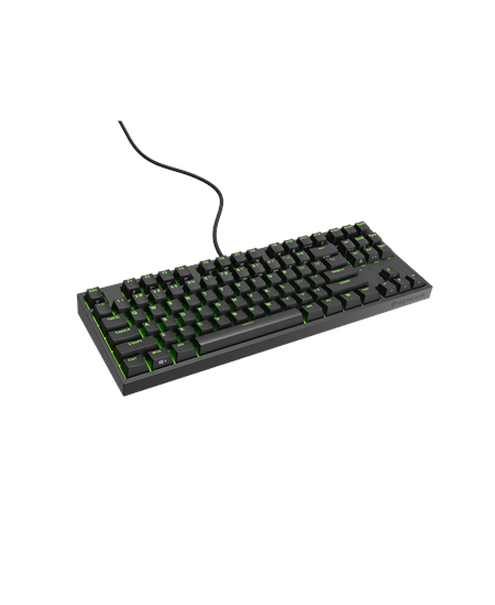 Genesis | THOR 404 TKL | Mechanical Gaming Keyboard | Wired | US | Gateron Yellow Pro | Black | RGB