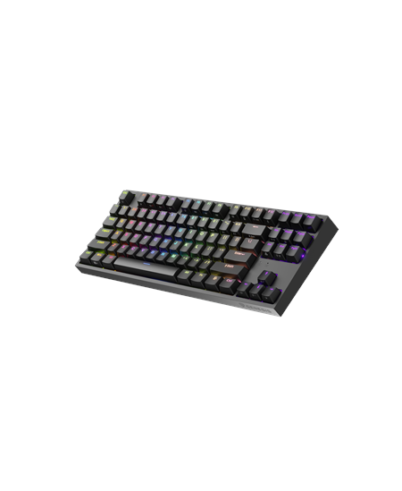 Genesis | THOR 404 TKL | Mechanical Gaming Keyboard | Wired | US | Gateron Yellow Pro | Black | RGB