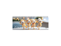 Kalendorius MEMO Dancing Queens  2027, 290 x 110 mm, kartoninis