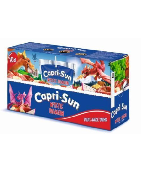 Sulčių gėrimas CAPRI-SUN Mystic dragon, 0,2l x 10