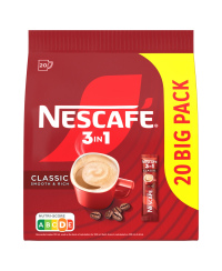 NESCAFE CLASSIC 3in1 kavos gėr. (maiš. 20*15,5g)