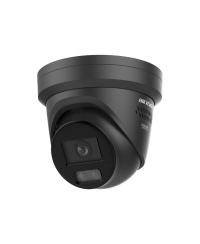 Hikvision DS-2CD2387G3-LIS2UY/SL(2.8mm)/BLACK 8MP ColorVu Smart Hybrid Light Turret IP Camera,2.8mm,Dual Mic,Speaker,PoE,IP67,Bl