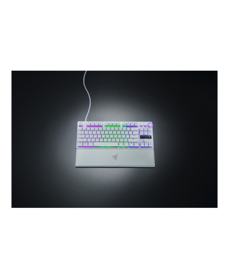 Razer Huntsman V3 Pro Tenkeyless | Gaming Keyboard | Wired | US | Razer Analog Optical Switch Gen-2 | White