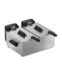Tristar Double deep fryer | FR-9342 | Power 3600 W | Capacity 6 L | Silver