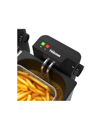 Tristar Double deep fryer | FR-9342 | Power 3600 W | Capacity 6 L | Silver