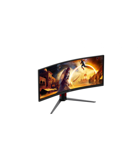 AOC CU34G4CA | 34 " | Fast VA | WQHD | 21:9 | 180 Hz | 1 ms | 3440 x 1440 pixels | 450 cd/m² | HDMI ports quantity 2 | Bla