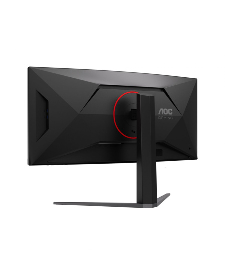 AOC CU34G4CA | 34 " | Fast VA | WQHD | 21:9 | 180 Hz | 1 ms | 3440 x 1440 pixels | 450 cd/m² | HDMI ports quantity 2 | Bla