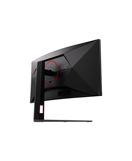 AOC CU34G4CA | 34 " | Fast VA | WQHD | 21:9 | 180 Hz | 1 ms | 3440 x 1440 pixels | 450 cd/m² | HDMI ports quantity 2 | Bla