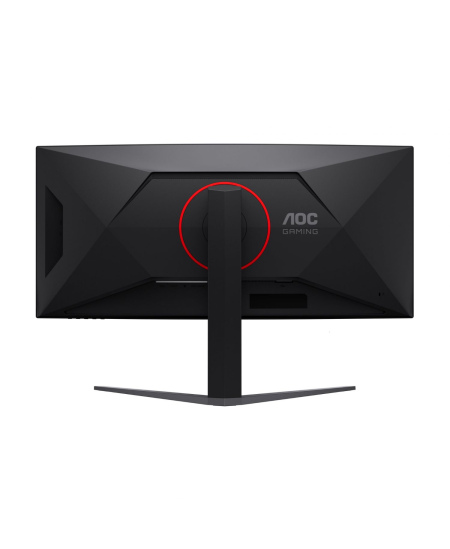 AOC CU34G4CA | 34 " | Fast VA | WQHD | 21:9 | 180 Hz | 1 ms | 3440 x 1440 pixels | 450 cd/m² | HDMI ports quantity 2 | Bla