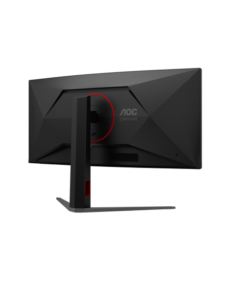 AOC CU34G4CA | 34 " | Fast VA | WQHD | 21:9 | 180 Hz | 1 ms | 3440 x 1440 pixels | 450 cd/m² | HDMI ports quantity 2 | Bla