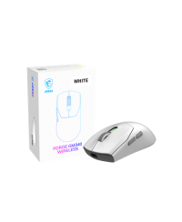 MSI Gaming Mouse | FORGE GM340 WIRELESS | Wireless | 2.4 GHz, Bluetooth, USB | White