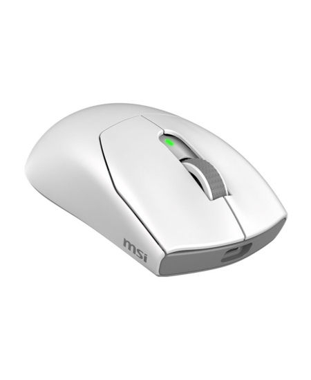 MSI Gaming Mouse | FORGE GM340 WIRELESS | Wireless | 2.4 GHz, Bluetooth, USB | White
