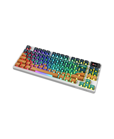 MSI FORGE GK600 TKL WIRELESS MARS | Gaming Keyboard | Wireless | US | Bluetooth | Wireless connection | Mechanical Linear
