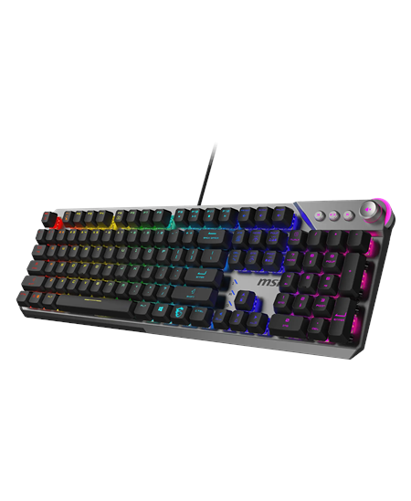 MSI STRIKE 600 V2 SILENT | Gaming keyboard | Wired | US | Mechanical - Silent
