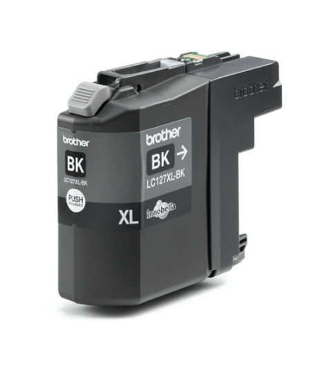 Brother LC127XL (LC127XLBK) Rašalinė kasetė, Juoda