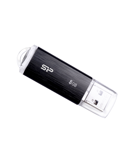 Silicon Power Ultima U02 8 GB, USB 2.0, Black