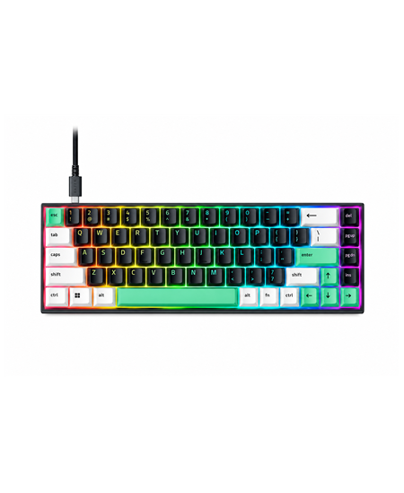 Razer | Reclusa X Mini 65% | Mechanical Gaming Keyboard | Wired | US | Razer Mechanical Switches Gen-3 (Tactile) | Black