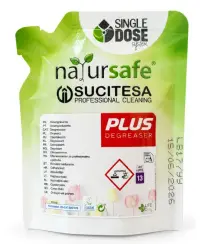 Valiklis virtuvei NATURSAFE PLUS DEGREASER, koncentratas MINI, 50 ml