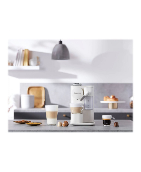 Delonghi | Coffee Machine | EN510.W Lattissima One | Pump pressure 19 bar | Built-in milk frother | Automatic | 1450 W | White