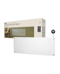 Mill Glass Smart WiFi Panel Heater Gen. 4 | GL1300WIFI4 | Panel Heater | 1300 W | Suitable for rooms up to 15-19 m² | White