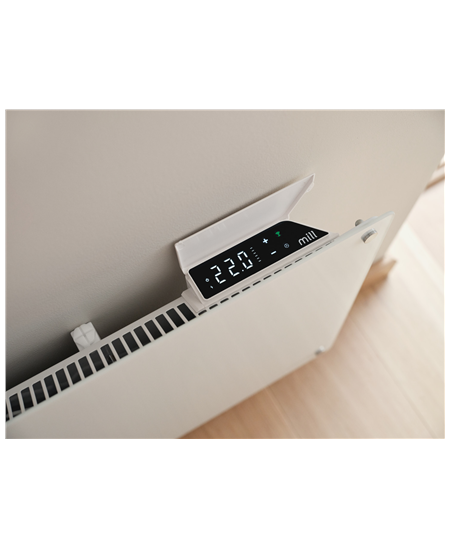 Mill Glass Smart WiFi Panel Heater Gen. 4 | GL1300WIFI4 | Panel Heater | 1300 W | Suitable for rooms up to 15-19 m² | White