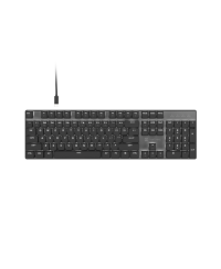 Natec Amberjack | Keyboard | Wired | US | Linear | White backlight, Hot-swappable switches, Anti-ghosting, Built-in memory, Macr