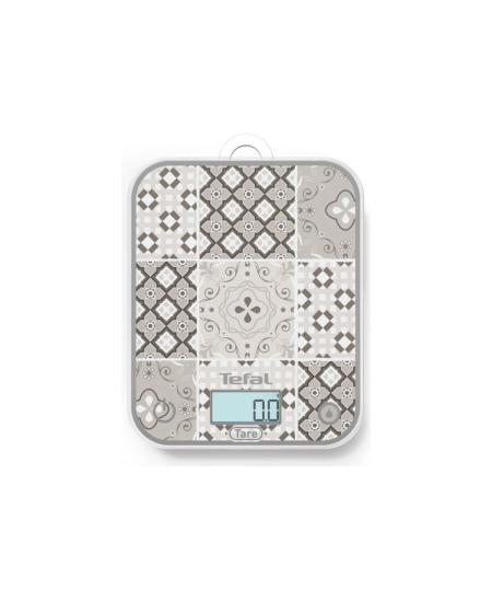 TEFAL Electronic Kitchen Scale | Optiss BC50D6V0 | Graduation 0.5/1 g | Display type LCD | Mozaic Decor