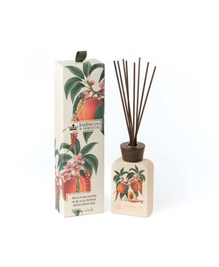 Namų kvapas Botanic Peach&Pepper, su lazdelėmis, 200 ml, iki 60 d, vnt