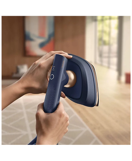 Philips Steam Iron with Soft Board | OneTurn GC215/20 | Steam Iron | 1800 W | Water tank capacity 200+300 ml | Continuous steam 