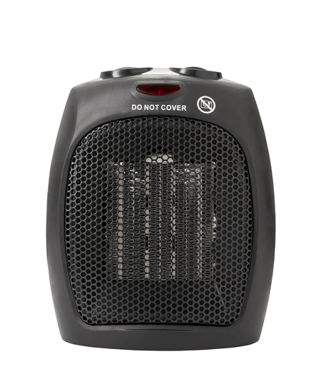 Adler AD 7702 PTC Heater, Number of power levels 2, 1500  W, Number of fins Inapplicable, Black