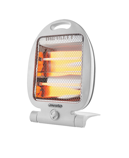 Mesko Heater MS 7710 Halogen Heater, 800 W, Number of power levels 2, White