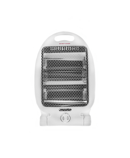 Mesko Heater MS 7710 Halogen Heater, 800 W, Number of power levels 2, White