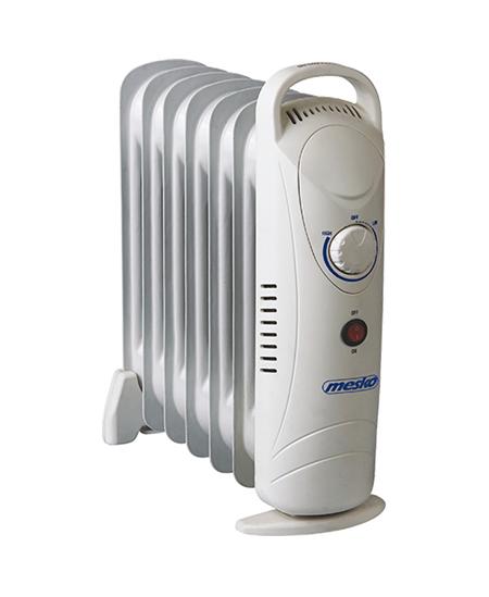 Mesko | MS 7804 | Oil Filled Radiator | 700 W | Number of power levels 1 | White