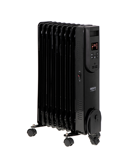 Camry | Heater | CR 7813 | Oil Filled Radiator | 2500 W | Number of power levels 3 | Black