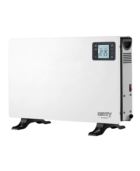 Camry | Convection Fan Heater with Remote Control | CR 7739 | Convection Heater | 2000 W | Number of power levels 3 | White