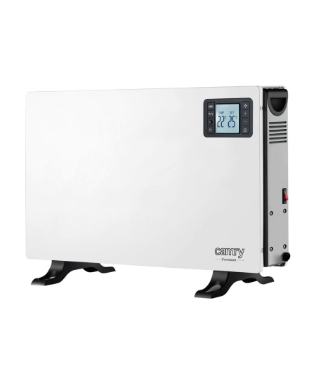 Camry | Convection Fan Heater with Remote Control | CR 7739 | Convection Heater | 2000 W | Number of power levels 3 | White